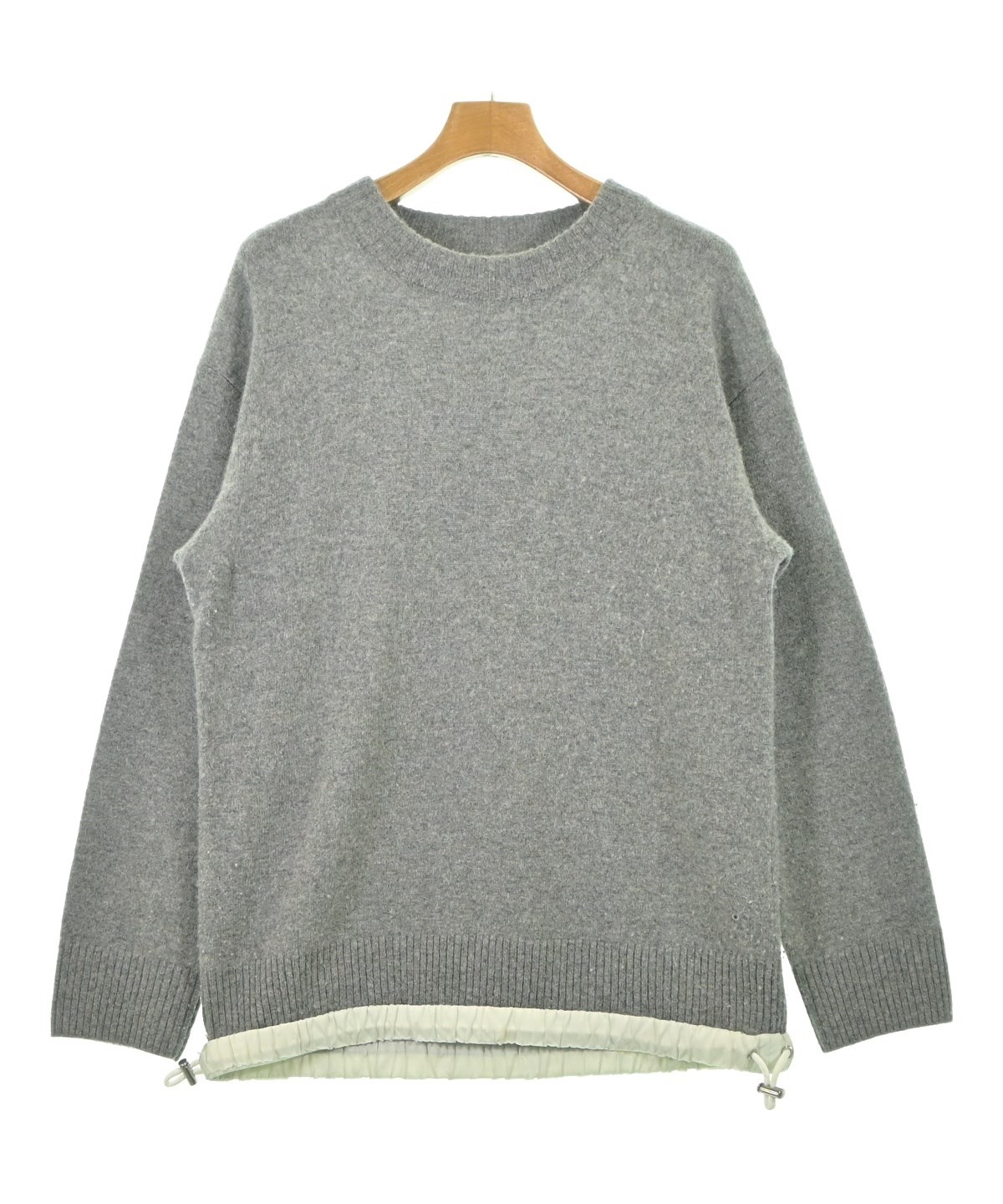 sacai（サカイ）ニット・セーター グレー サイズ:1(S位) メンズ 