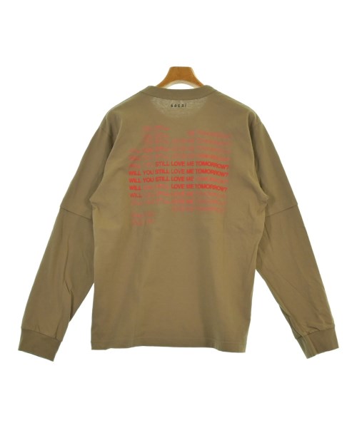sacai（サカイ）Tシャツ・カットソー 茶 サイズ:4(XL位) メンズ/2200646559131