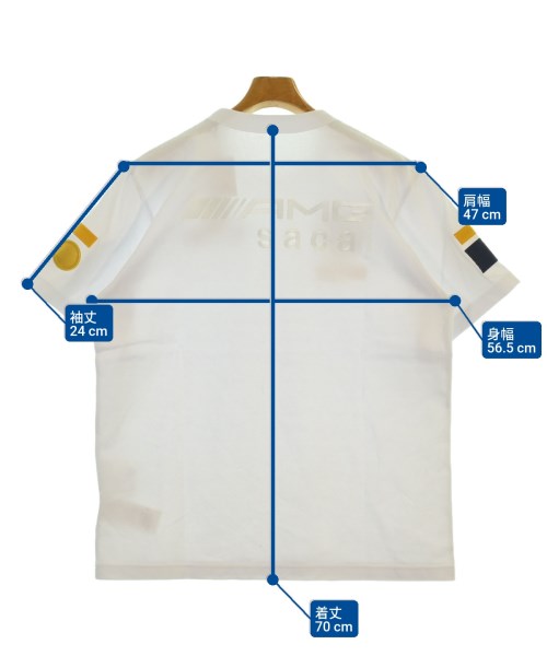 sacai（サカイ）Tシャツ・カットソー 白 サイズ:4(XL位) メンズ/2200646559148