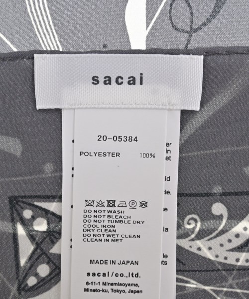 sacai（サカイ）小物類（その他） グレー サイズ:- メンズ/2200646559216