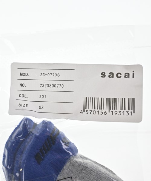 sacai（サカイ）小物類（その他） グレー サイズ:ONE メンズ/2200646559230