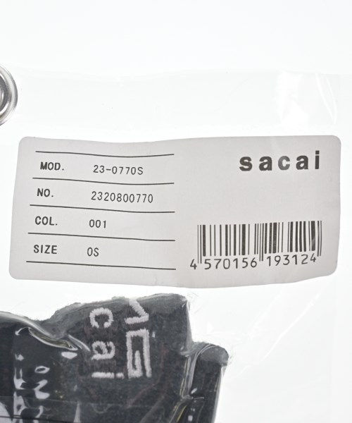 sacai（サカイ）小物類（その他） 黒 サイズ:ONE メンズ/2200646559261