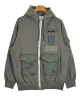 sacai（サカイ）パーカー カーキ サイズ:1(S位) メンズ/2200636189010