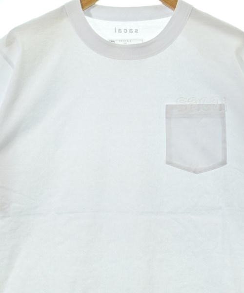 sacai（サカイ）Tシャツ・カットソー 白 サイズ:5(XXL位) メンズ/2200646897035