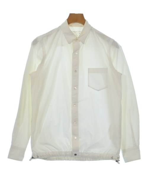 sacai(サカイ)カジュアルシャツ 白 サイズ:1(S位)/2200647422021