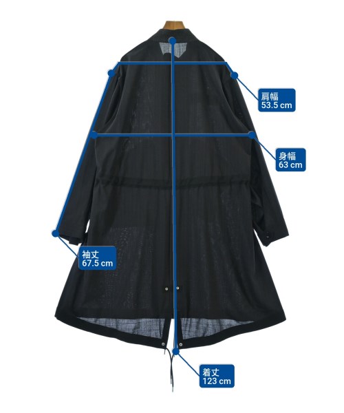 sacai（サカイ）コート 黒 サイズ:3(L位) メンズ/2200647906019