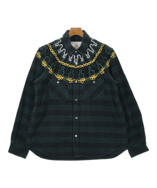 sacai(サカイ)カジュアルシャツ 紺 サイズ:2(M位)/2200647907122