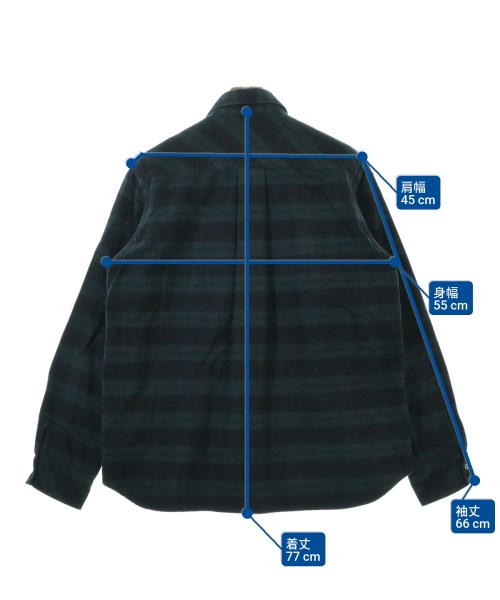 sacai（サカイ）カジュアルシャツ 紺 サイズ:2(M位) メンズ/2200647907122