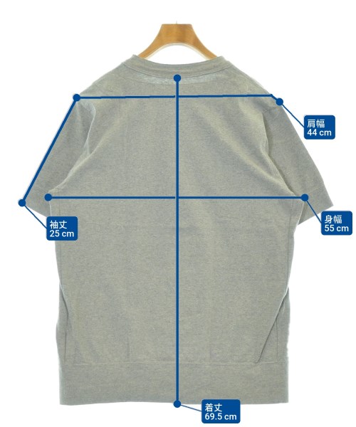 sacai（サカイ）Tシャツ・カットソー グレー サイズ:2(M位) メンズ/2200648013099