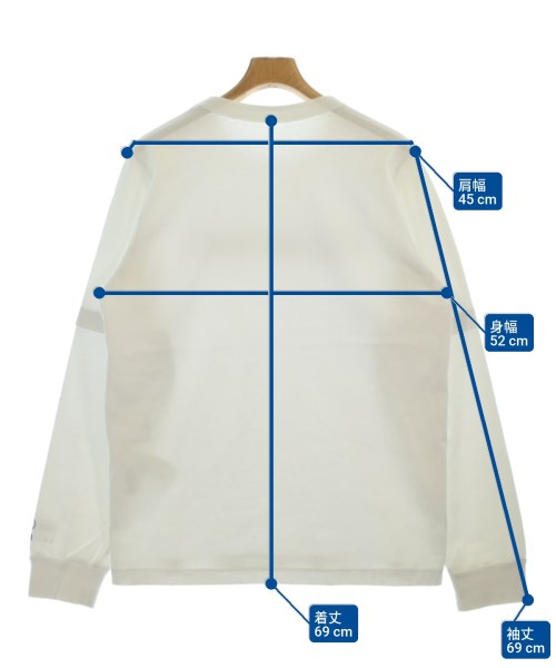 sacai（サカイ）Tシャツ・カットソー 白 サイズ:3(L位) メンズ/2200648314080