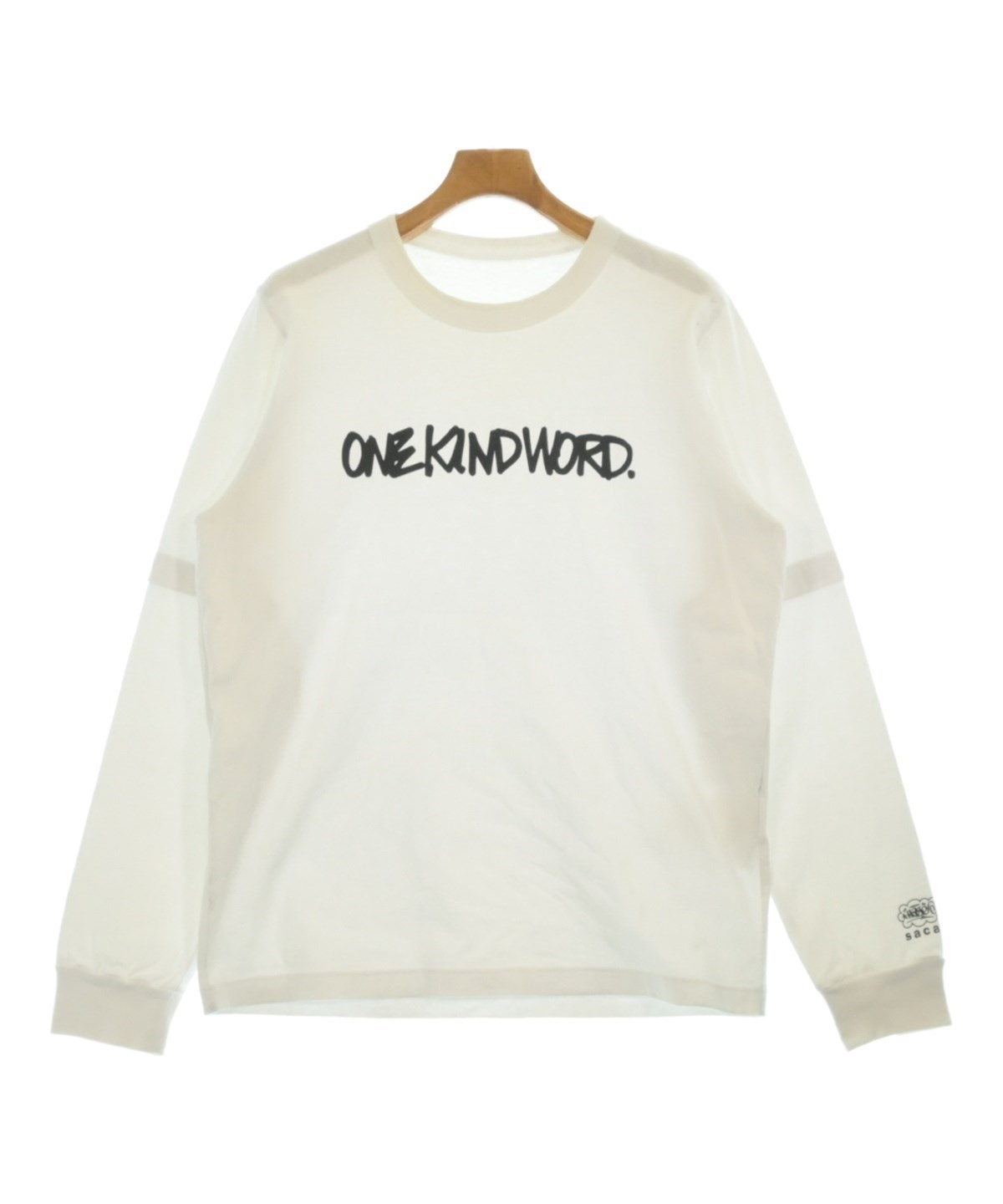 sacai（サカイ）Tシャツ・カットソー 白 サイズ:3(L位) メンズ