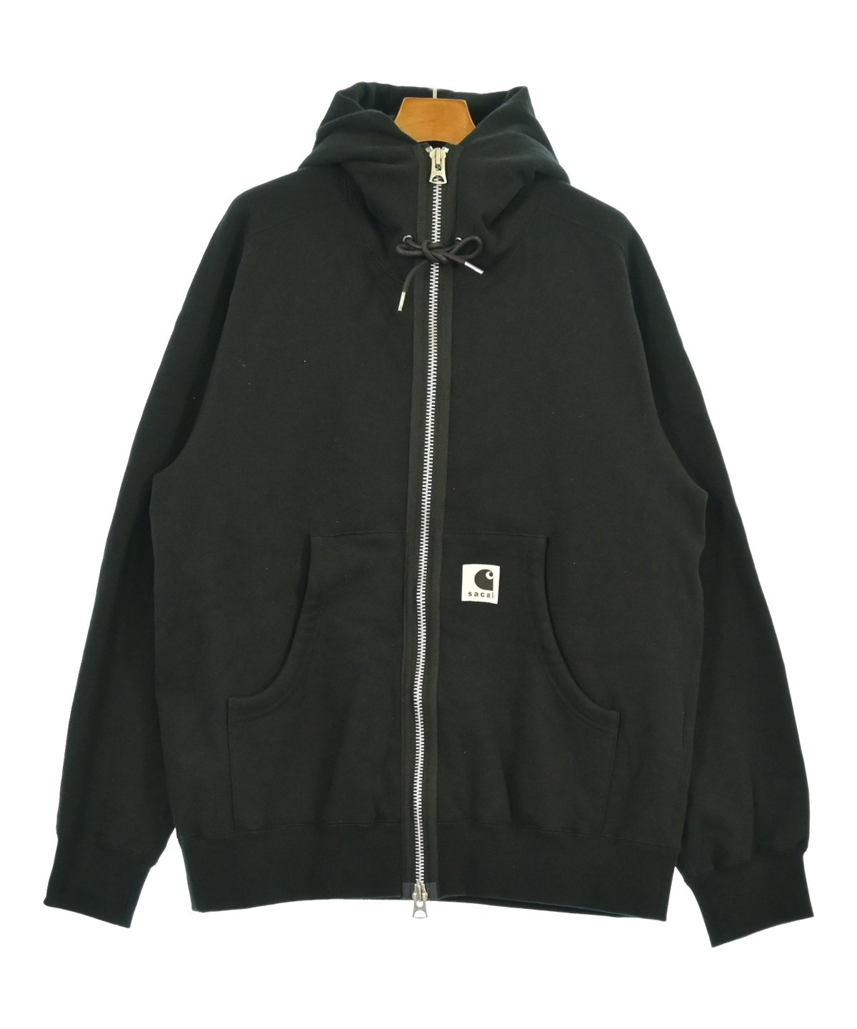 sacai（サカイ）パーカー 黒 サイズ:4(XL位) メンズ/2200648659013