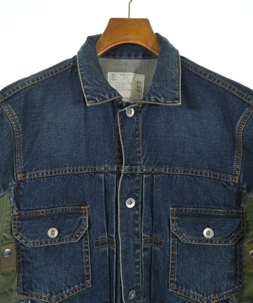 sacai（サカイ）デニムジャケット 紺 サイズ:2(M位) メンズ/2200649440054