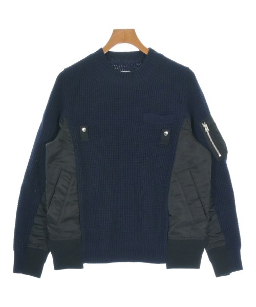 sacai(サカイ)ニット・セーター 紺 サイズ:1(S位)/2200649802012