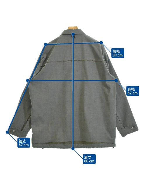 sacai（サカイ）カジュアルジャケット グレー サイズ:1(S位) メンズ/2200649802036