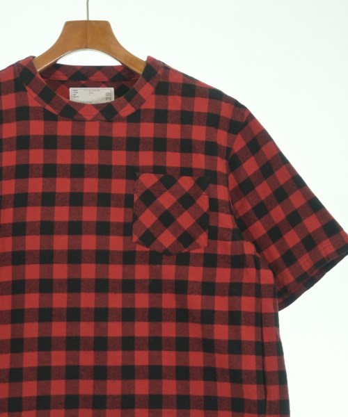 sacai（サカイ）Tシャツ・カットソー 赤 サイズ:1(S位) メンズ/2200650125018