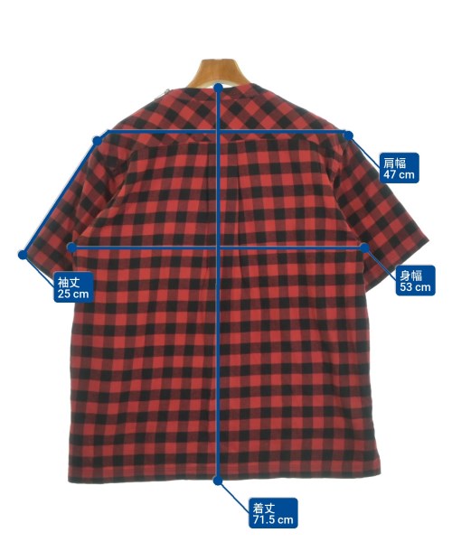 sacai（サカイ）Tシャツ・カットソー 赤 サイズ:1(S位) メンズ/2200650125018