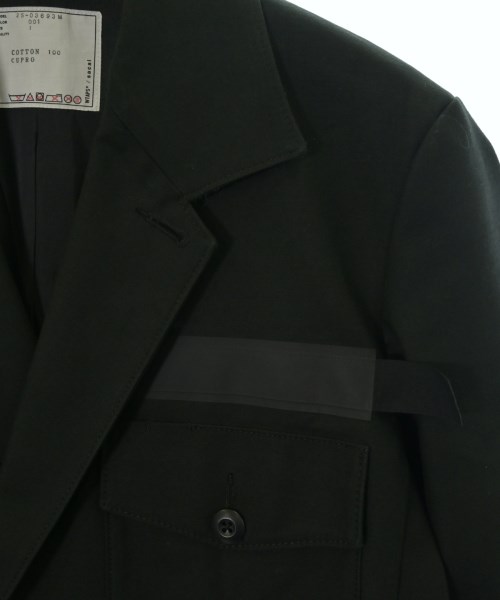 sacai（サカイ）ジャケット 黒 サイズ:1(S位) メンズ/2200650318014