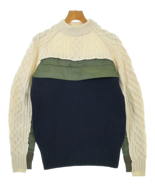 sacai(サカイ)ニット・セーター 白 サイズ:1(S位)/2200650751033
