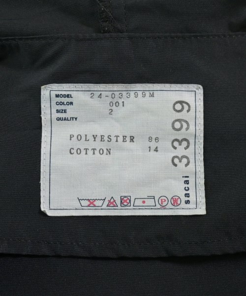 sacai（サカイ）その他 黒 サイズ:2(M位) メンズ/2200650766020