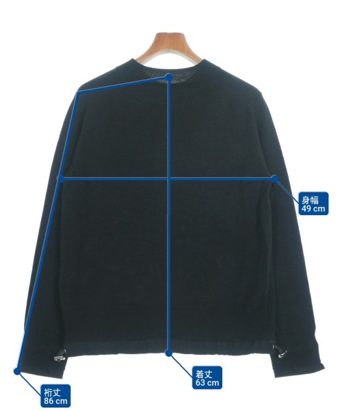 sacai（サカイ）ニット・セーター 黒 サイズ:1(S位) メンズ/2200650775046