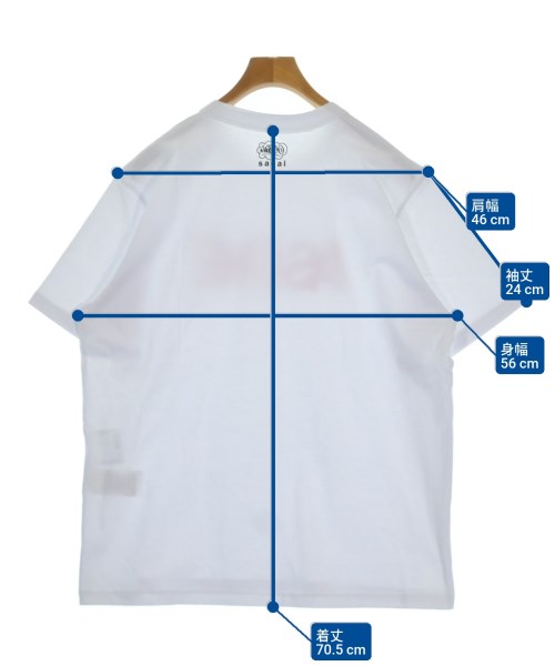 sacai（サカイ）Tシャツ・カットソー 白 サイズ:4(XL位) メンズ/2200651412063