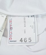 sacai（サカイ）Tシャツ・カットソー 白 サイズ:4(XL位) メンズ/2200651412063