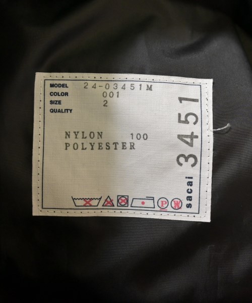sacai（サカイ）その他 黒 サイズ:2(M位) メンズ/2200651943031