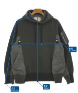 sacai（サカイ）パーカー グレー サイズ:1(S位) メンズ/2200650852143