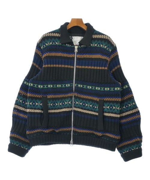 sacai(サカイ)カーディガン 青 サイズ:3(L位)/2200651498036
