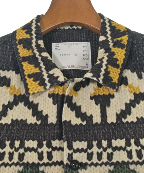 sacai（サカイ）カジュアルシャツ 紺 サイズ:2(M位) メンズ/2200651498050