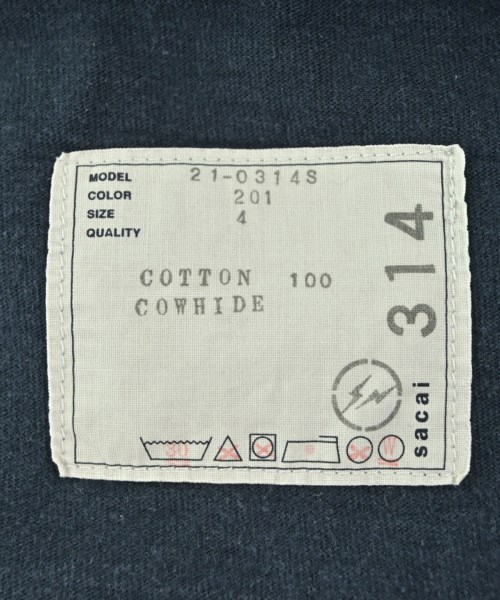 sacai（サカイ）Tシャツ・カットソー 紺 サイズ:3(L位) メンズ/2200651498081