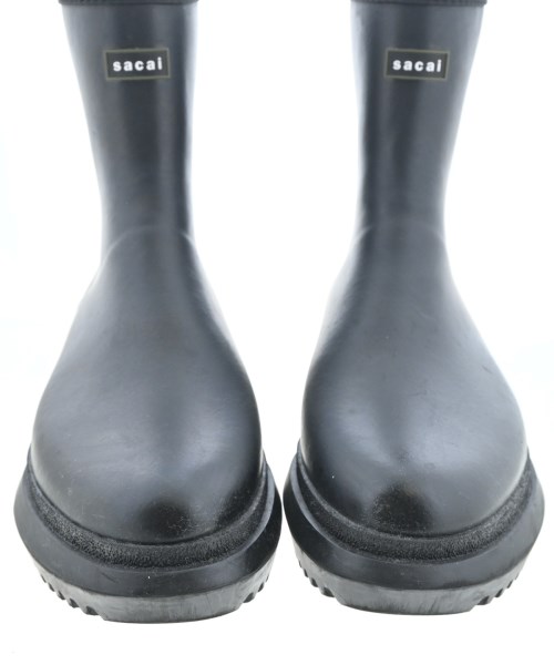 sacai（サカイ）レインシューズ 黒 サイズ:XL(27cm位) メンズ/2200651498210