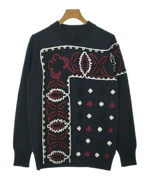 sacai(サカイ)ニット・セーター 紺 サイズ:1(S位)/2200652840032