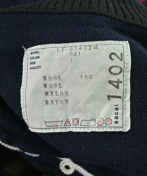 sacai（サカイ）ニット・セーター 紺 サイズ:1(S位) メンズ/2200652840032