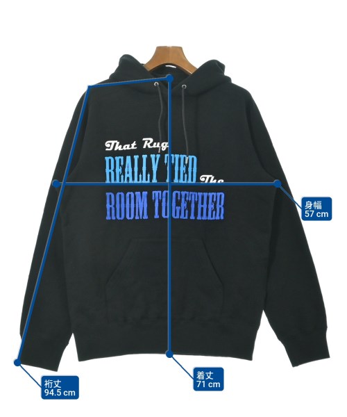 sacai（サカイ）パーカー 黒 サイズ:3(L位) メンズ/2200653081021