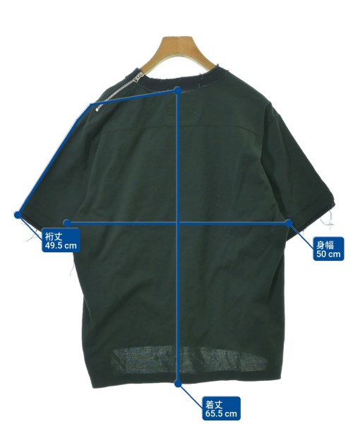 sacai（サカイ）Tシャツ・カットソー 緑 サイズ:2(M位) メンズ/2200653619040