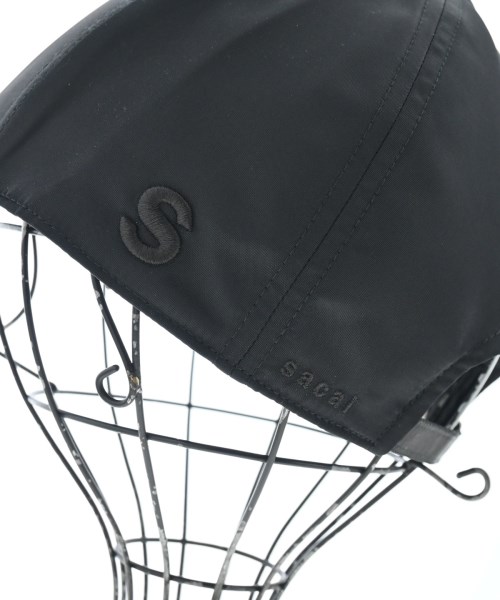 sacai（サカイ）キャップ 黒 サイズ:- メンズ/2200653619088
