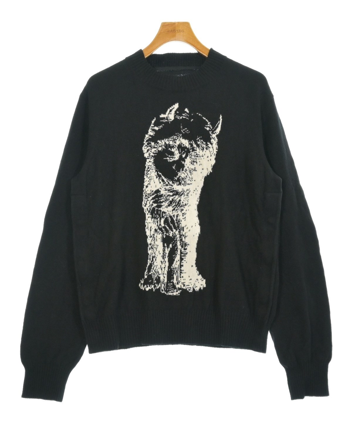 sacai（サカイ）ニット・セーター 黒 サイズ:-(XL位) メンズ