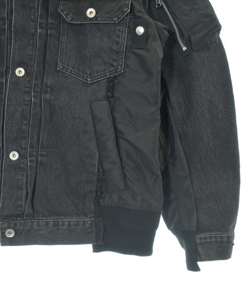 sacai（サカイ）デニムジャケット 黒 サイズ:4(XL位) メンズ/2200653880013