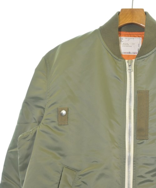 sacai（サカイ）ミリタリーブルゾン カーキ サイズ:4(XL位) メンズ/2200653880020