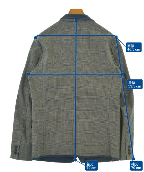 sacai（サカイ）カジュアルジャケット グレー サイズ:3(L位) メンズ/2200654073025