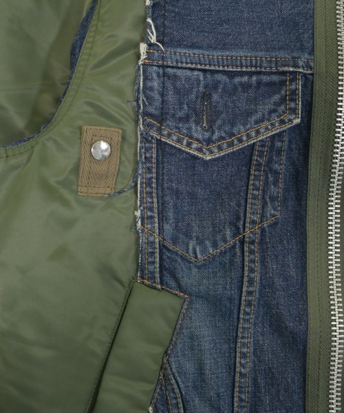 sacai（サカイ）ミリタリーブルゾン 紺 サイズ:2(M位) メンズ/2200654109038