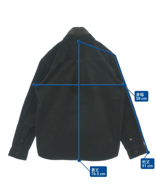 sacai（サカイ）カジュアルシャツ 黒 サイズ:3(L位) メンズ/2200654109045