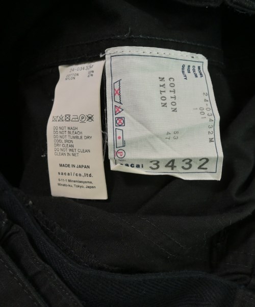 sacai（サカイ）その他 黒 サイズ:1(S位) メンズ/2200654312025