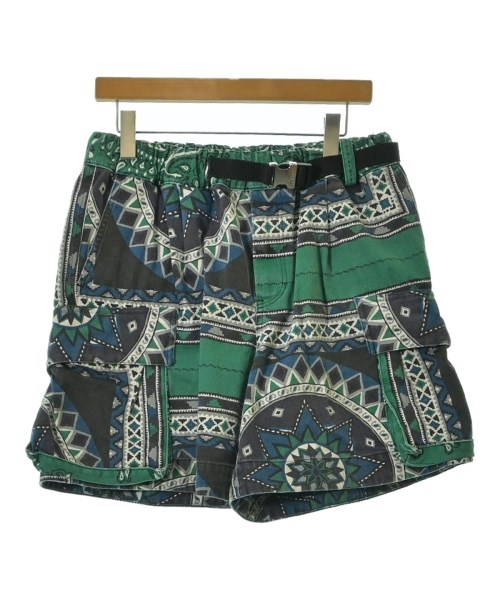 sacai(サカイ)ショートパンツ 緑 サイズ:2(M位)/2200654401019