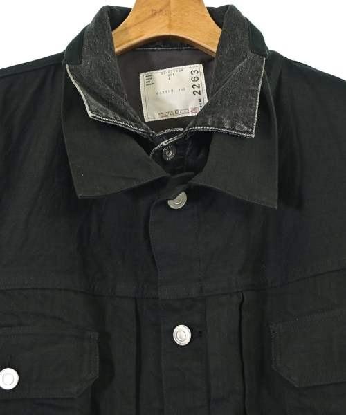 sacai（サカイ）デニムジャケット 黒 サイズ:4(XL位) メンズ/2200702622038