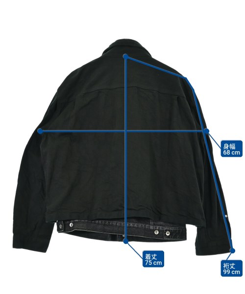sacai（サカイ）デニムジャケット 黒 サイズ:4(XL位) メンズ/2200702622038