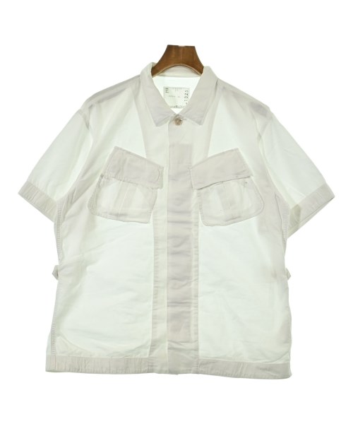 sacai(サカイ)カジュアルシャツ 白 サイズ:L/2200701144067