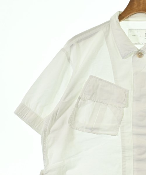 sacai（サカイ）カジュアルシャツ 白 サイズ:L メンズ/2200701144067